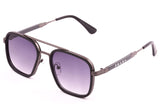 Prada 01 Black Wraparound Sunglasses – Bold & Modern