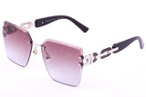 Louis Vuitton 04 Sunglasses with Signature Frame & Exquisite Arm Detailing.