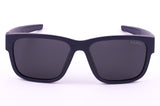 Prada 02 Black Wraparound Sunglasses – Bold & Modern