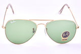 Ray-Ban 07 Lightweight Sunglasses with Mint Green Lenses