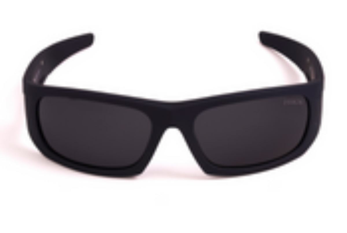 Prada Black Wraparound Sunglasses – Bold & Modern