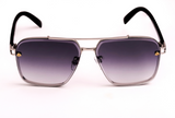 Maybach Silver Violet Gradient Sunglasses – Refined & Luxurious