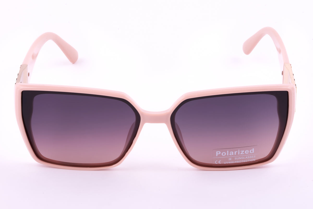 Buberry Black Square Polarized Sunglasses – Bold & Timeless