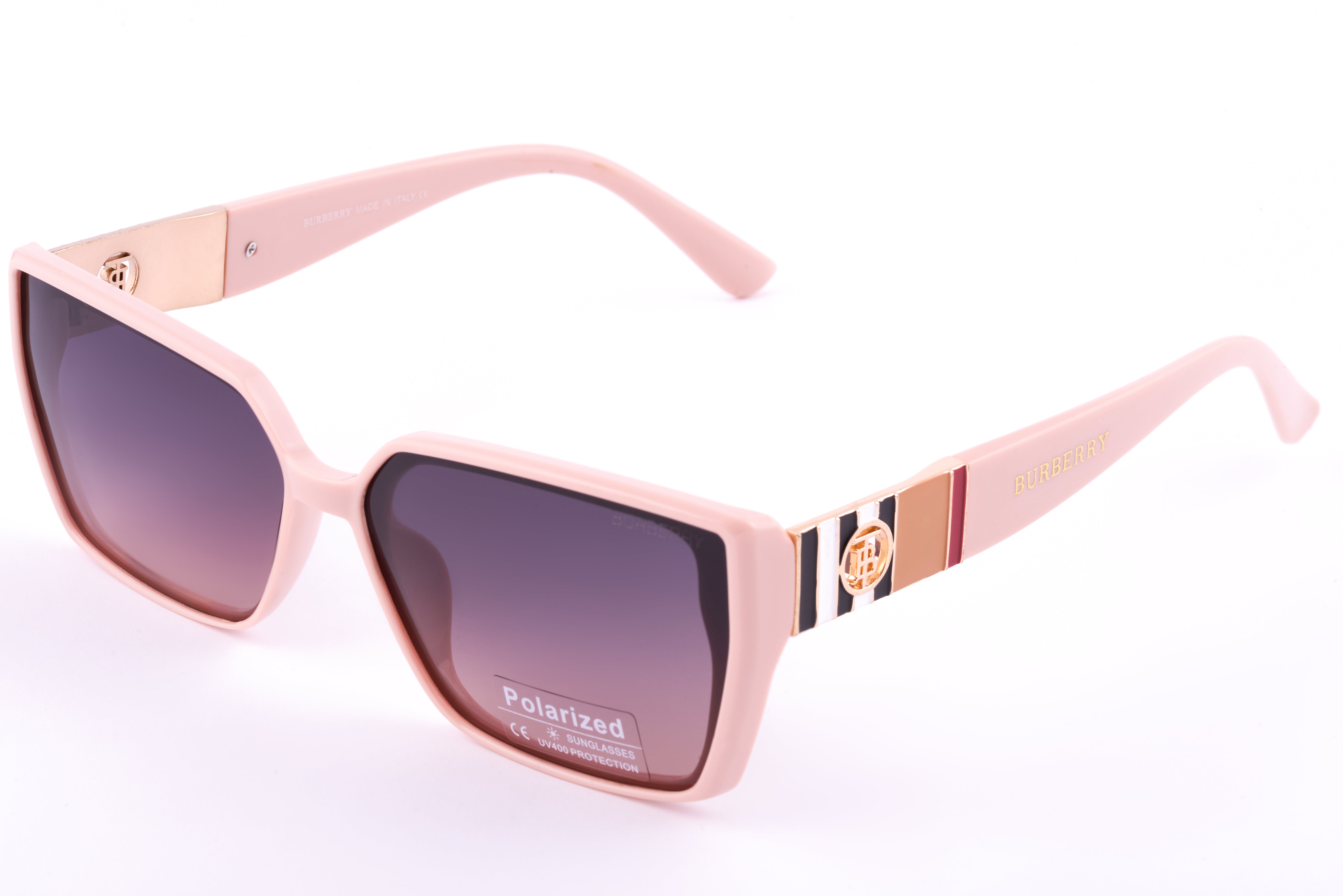 Buberry Black Square Polarized Sunglasses – Bold & Timeless