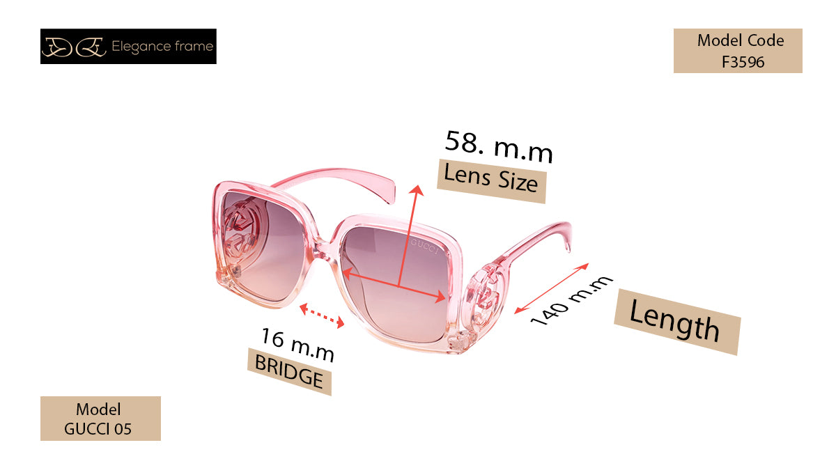 Gucci  05 Sunglasses – Bold & Contemporary