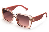 Louis Vuitton Pink Square Sunglasses – Blush Elegance