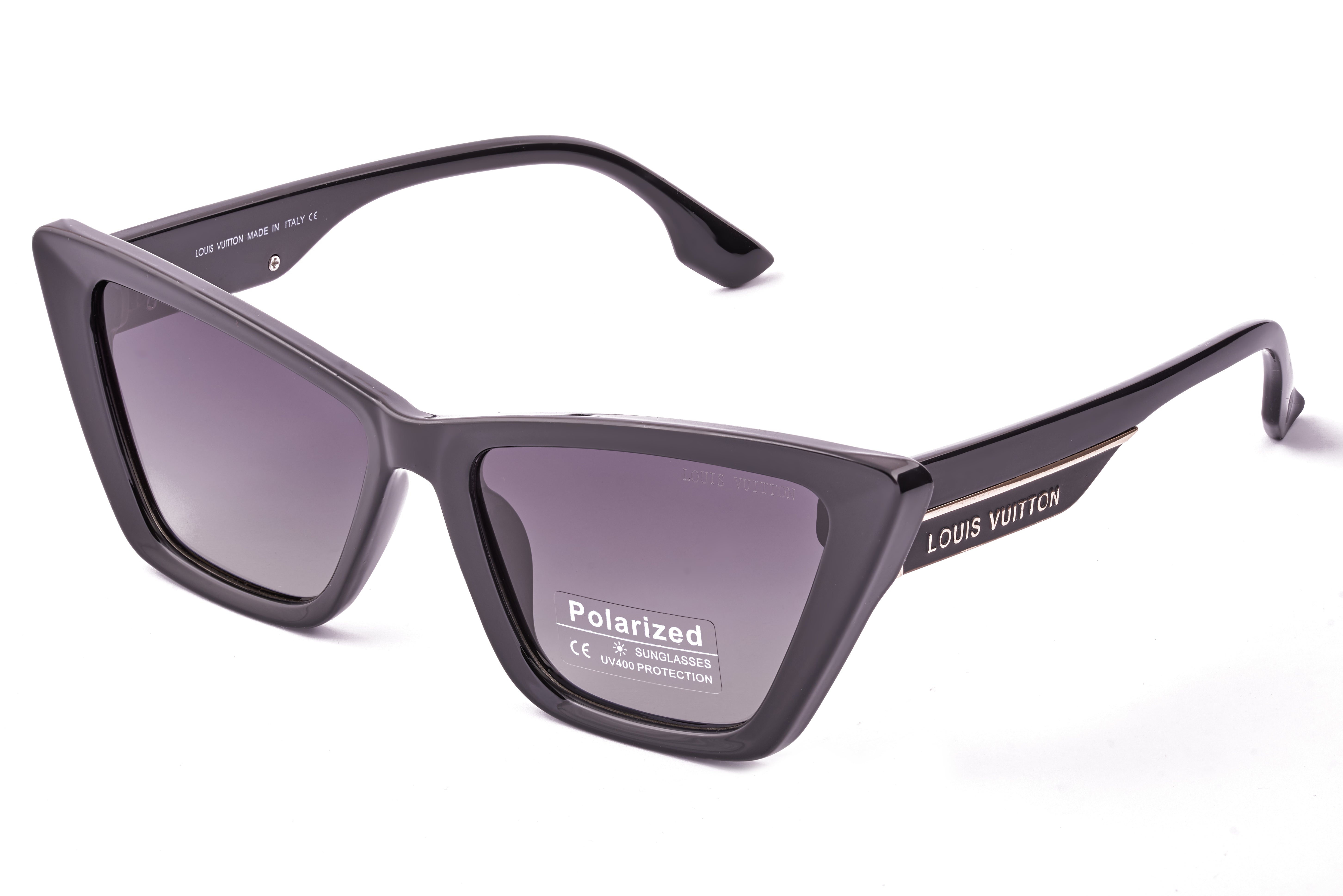 Louis Vuitton 01 Cat Eye Sunglasses with Polarized Lenses