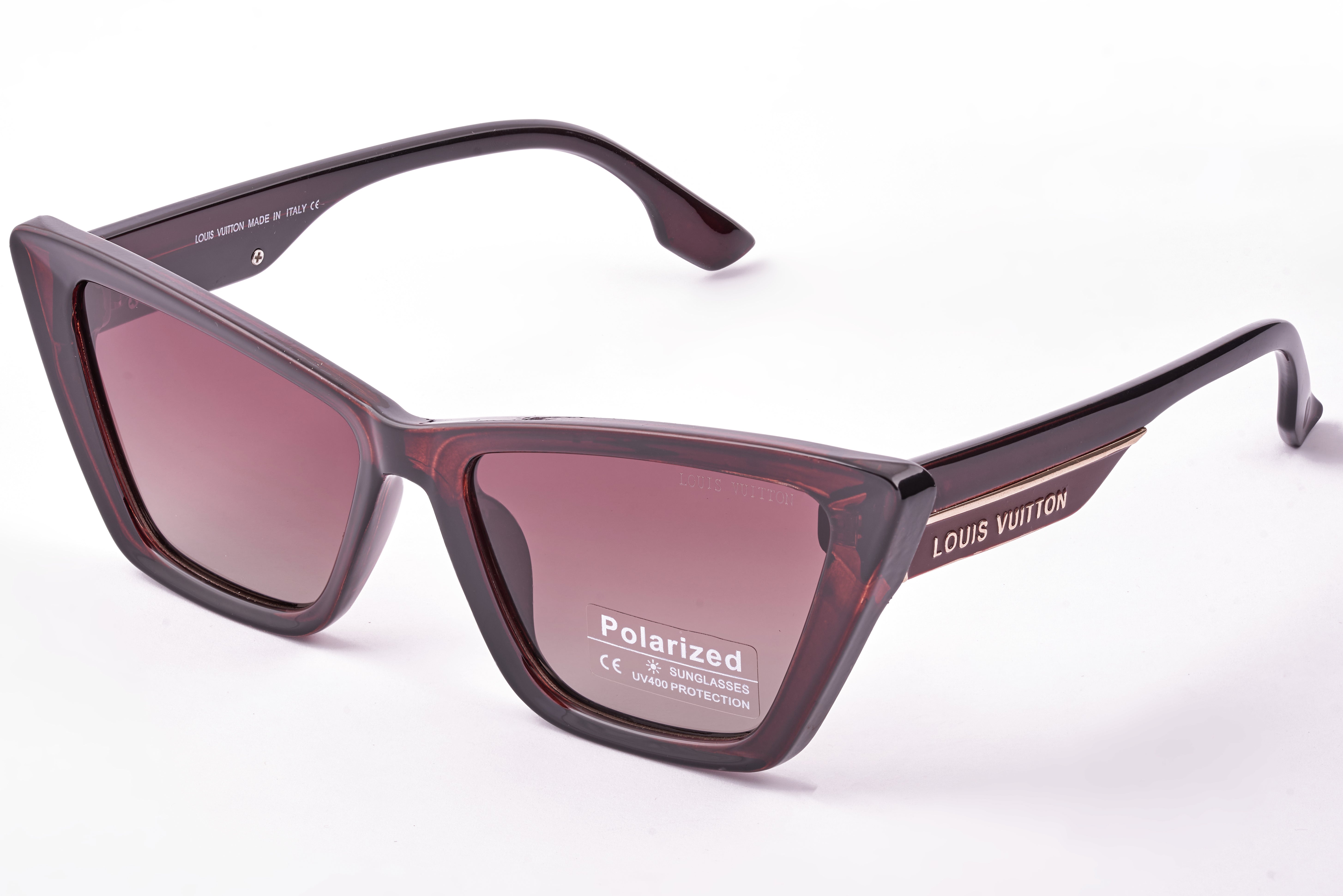 Louis Vuitton 01 Cat Eye Sunglasses with Polarized Lenses