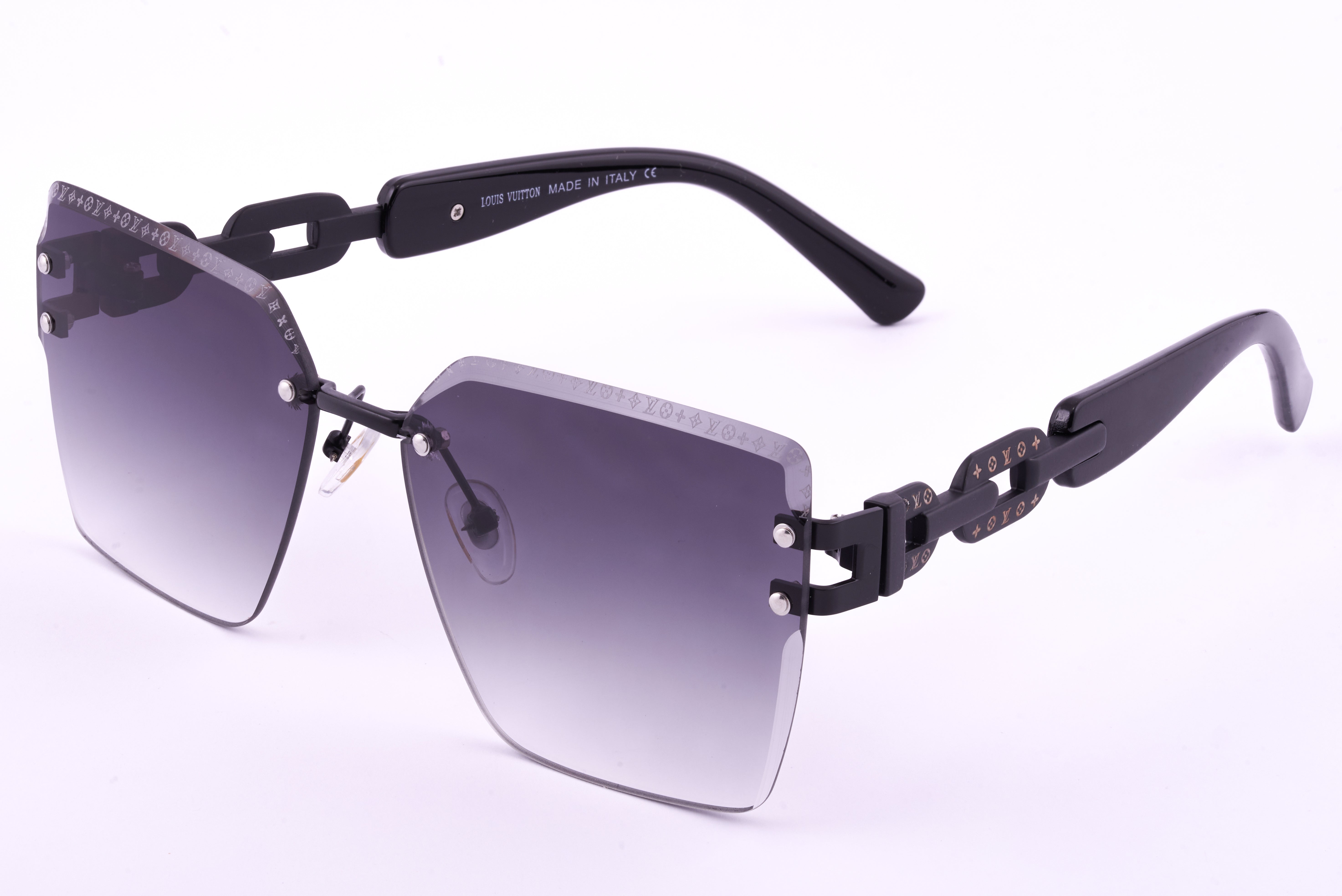 Louis Vuitton 04  Sunglasses with Signature Frame & Exquisite Arm Detailing