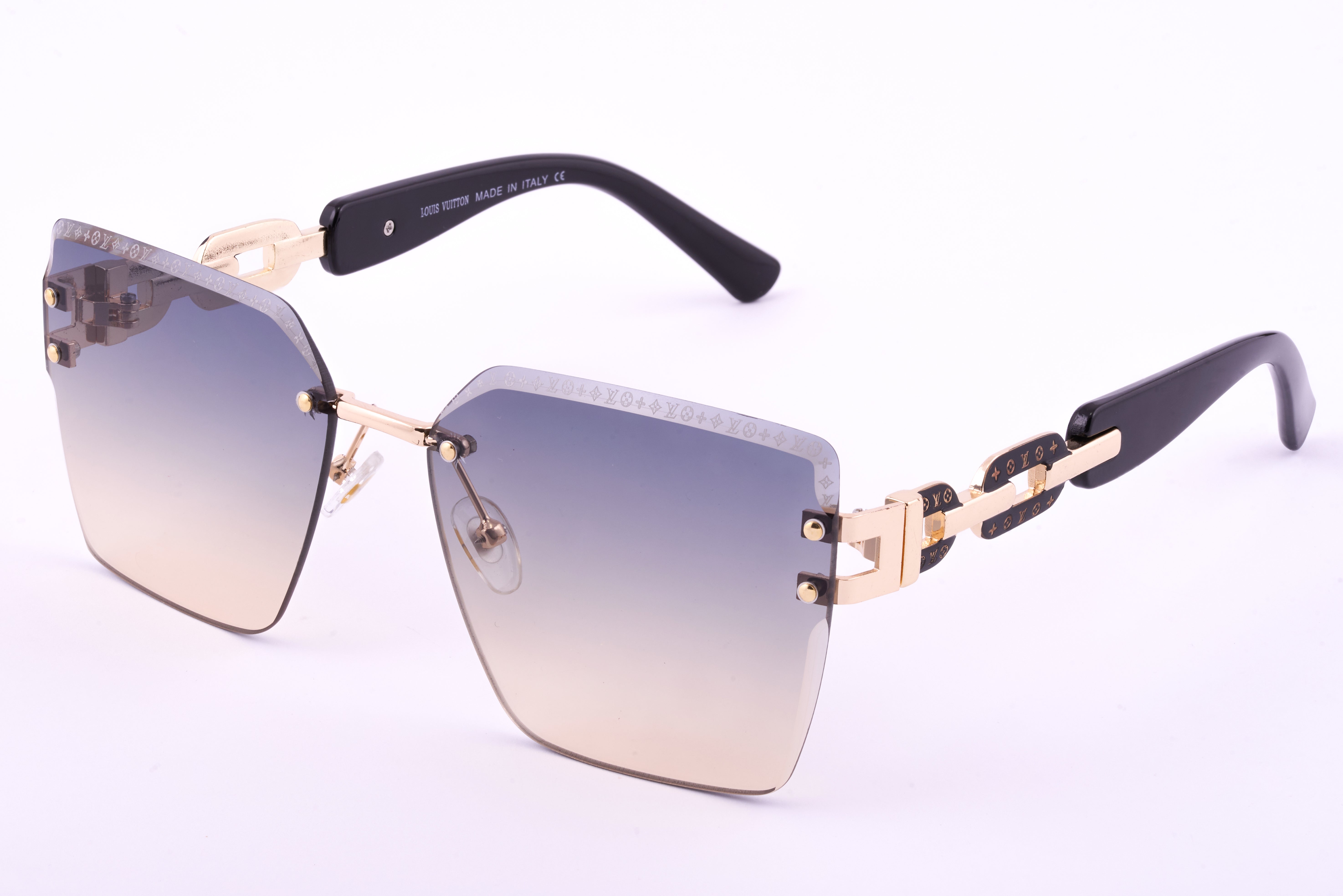 Louis Vuitton 04  Sunglasses with Signature Frame & Exquisite Arm Detailing