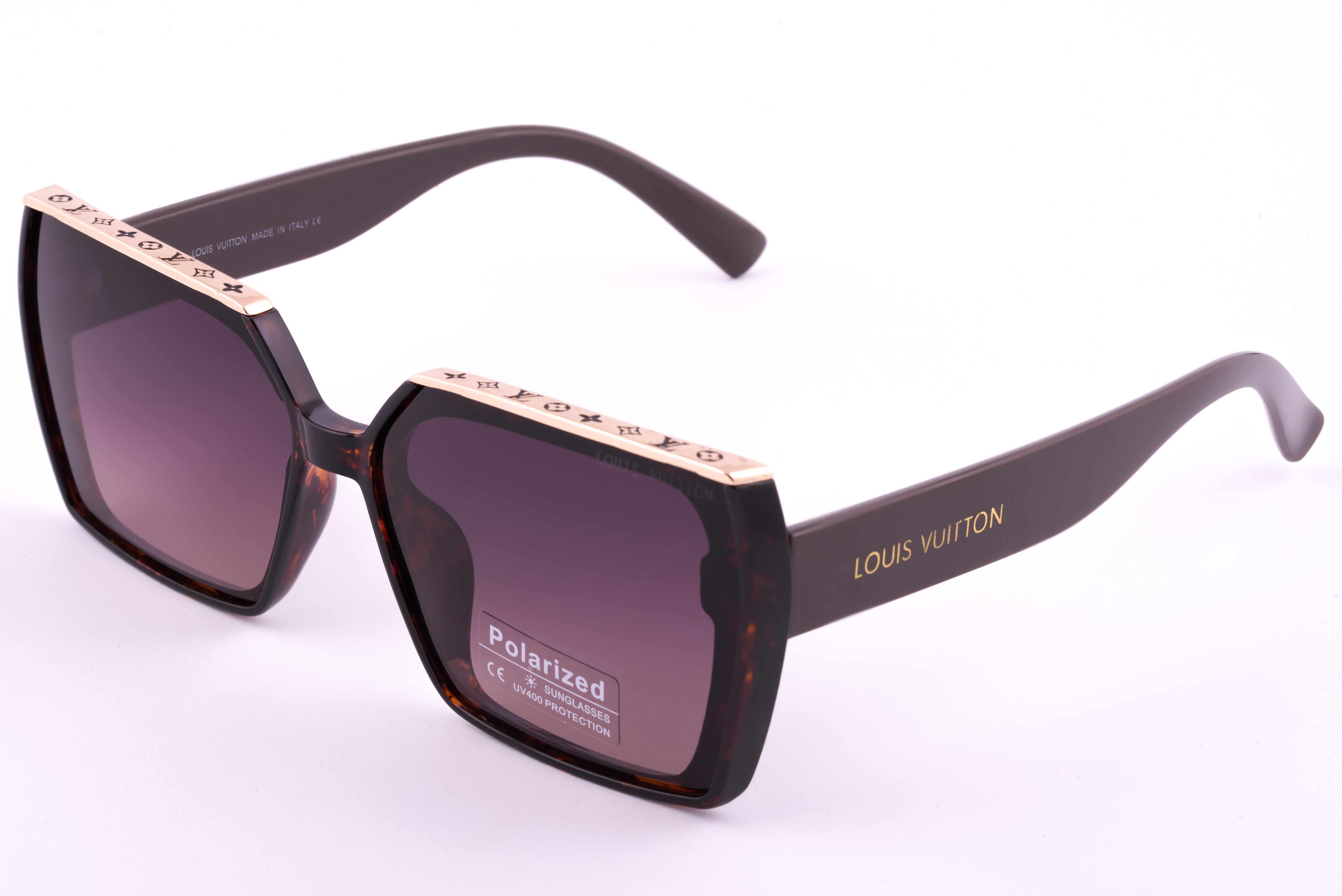 Louis Vuitton 02  Sunglasses with Polarized Lenses & Engraved Top Frame Detail