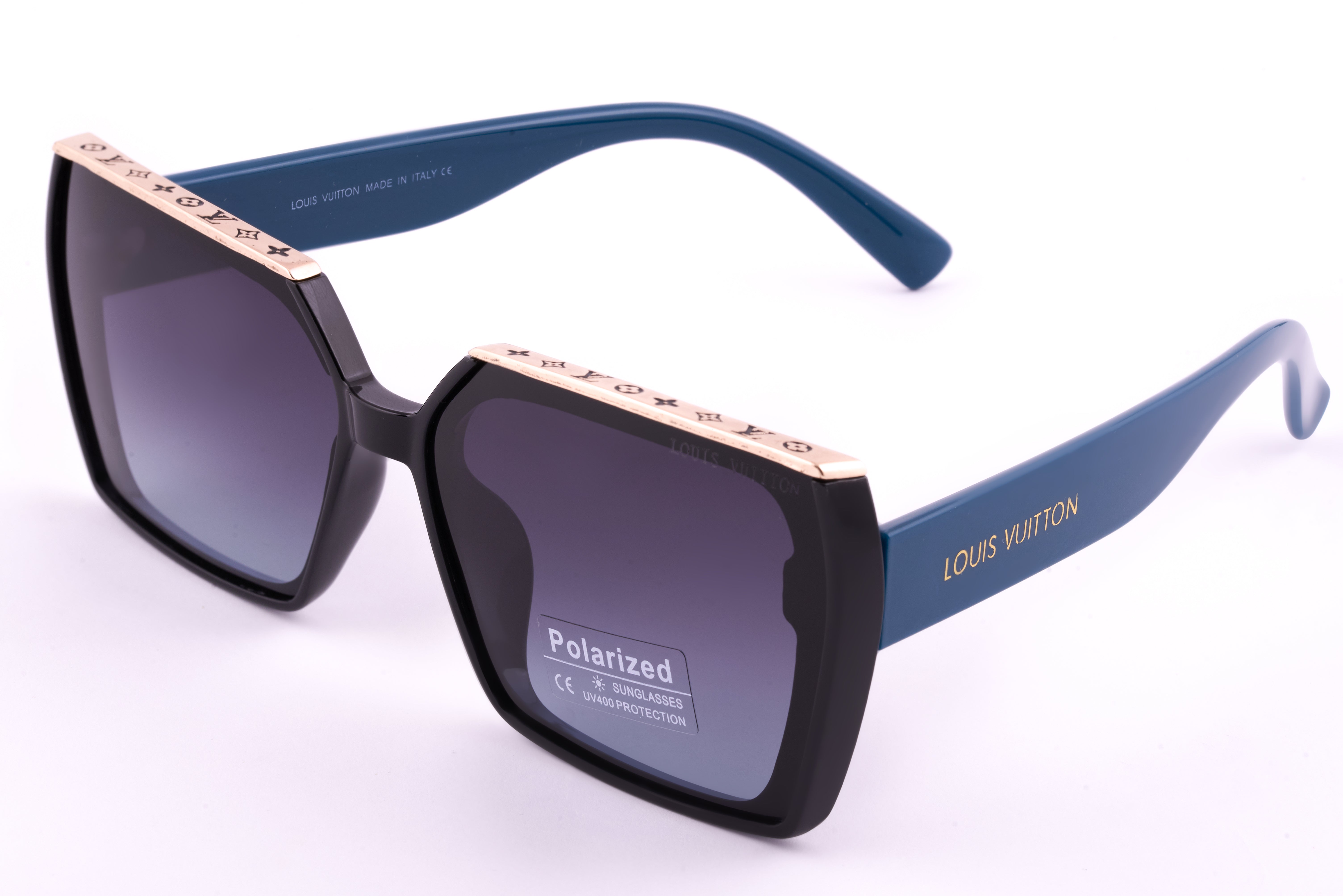 Louis Vuitton 02  Sunglasses with Polarized Lenses & Engraved Top Frame Detail