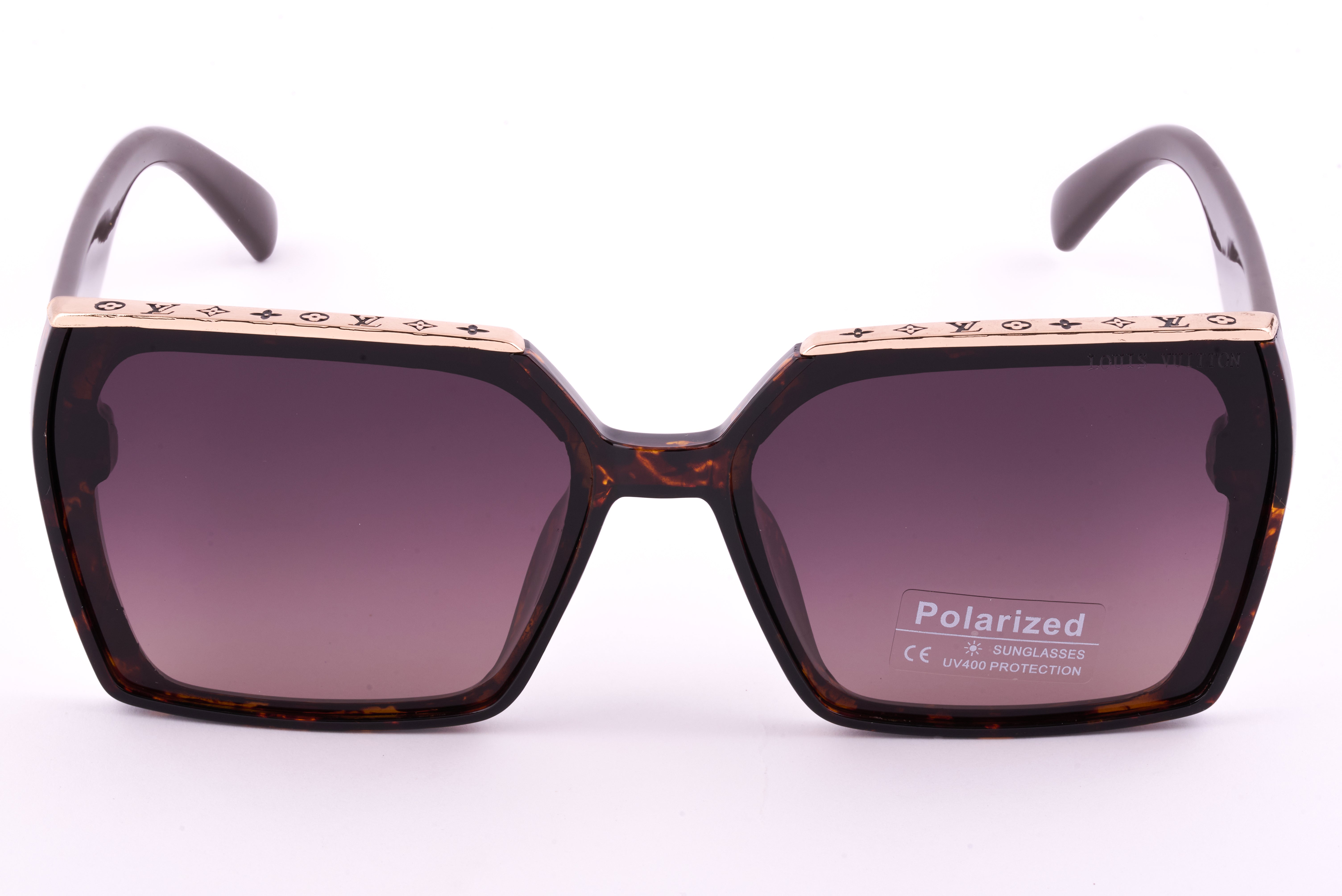 Louis Vuitton 02  Sunglasses with Polarized Lenses & Engraved Top Frame Detail