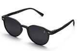 Morel round black Sunglasses – Timeless & Sophisticated