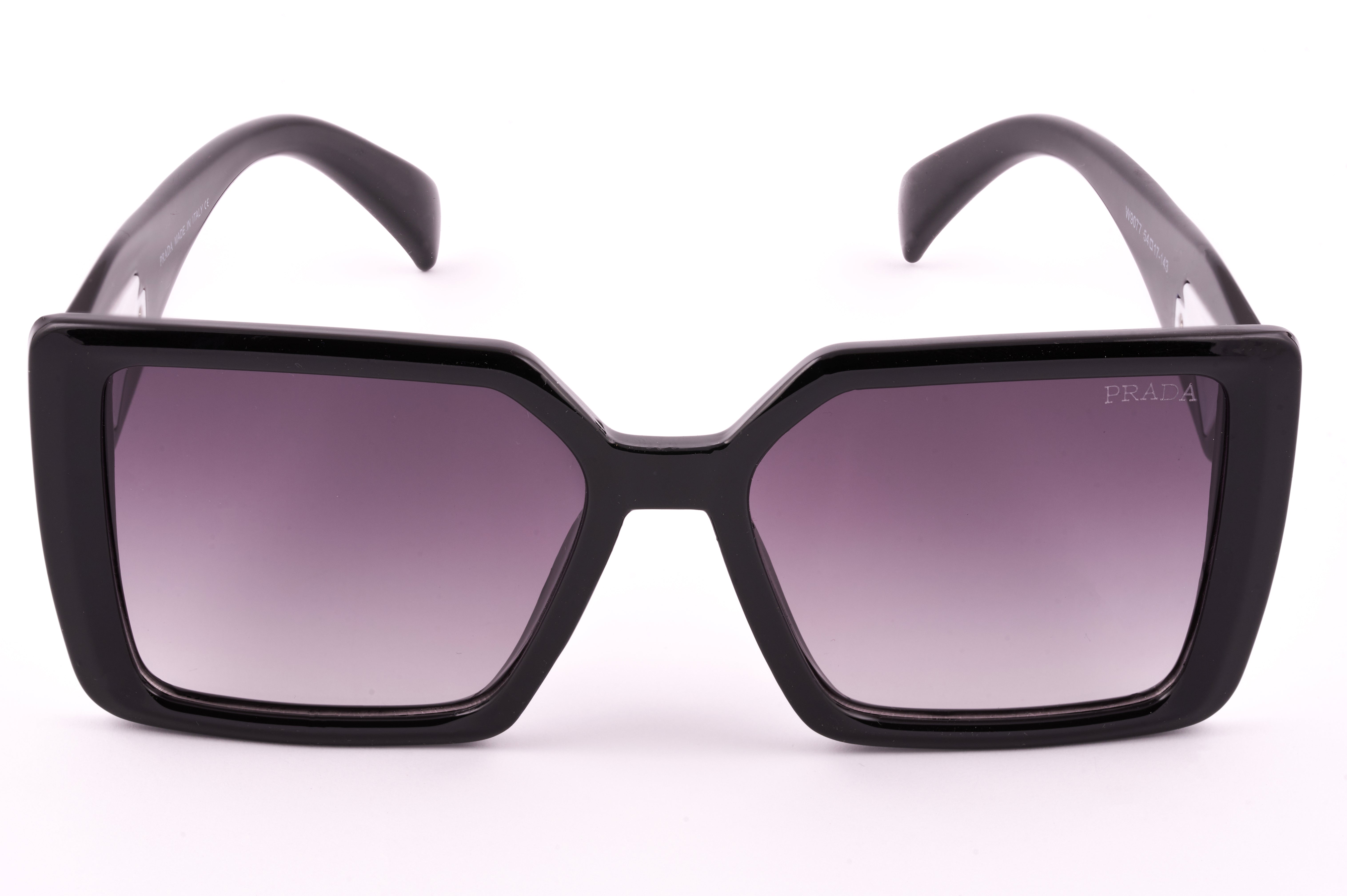 Prada women’s sunglasses feature a refined frame 05
