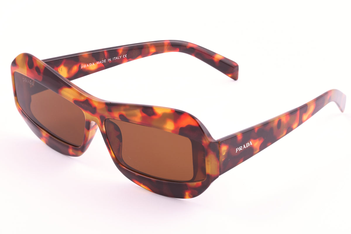 Prada sunglasses feature a daring wide-frame design 06