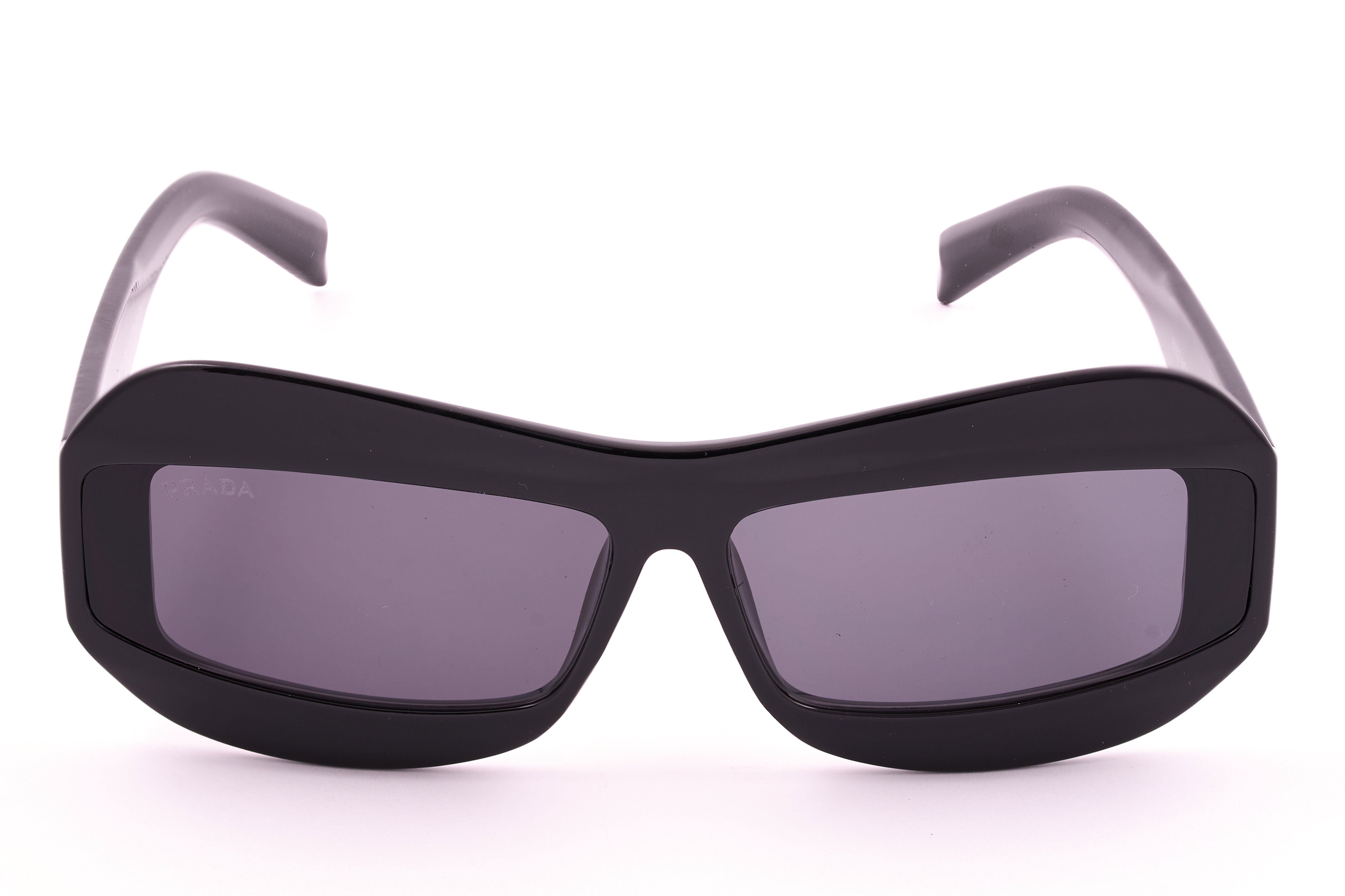 Prada sunglasses feature a daring wide-frame design 06