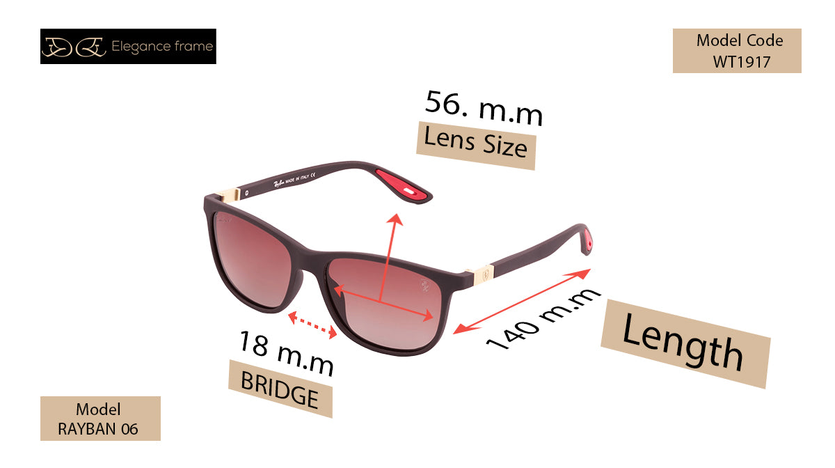 Ray-Ban 06  Ferrari Rectangular Sunglasses with Sleek Modern Design