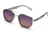 Ray-Ban Silver & Pink Gradient Hexagonal Sunglasses – Sophisticated & Trendy