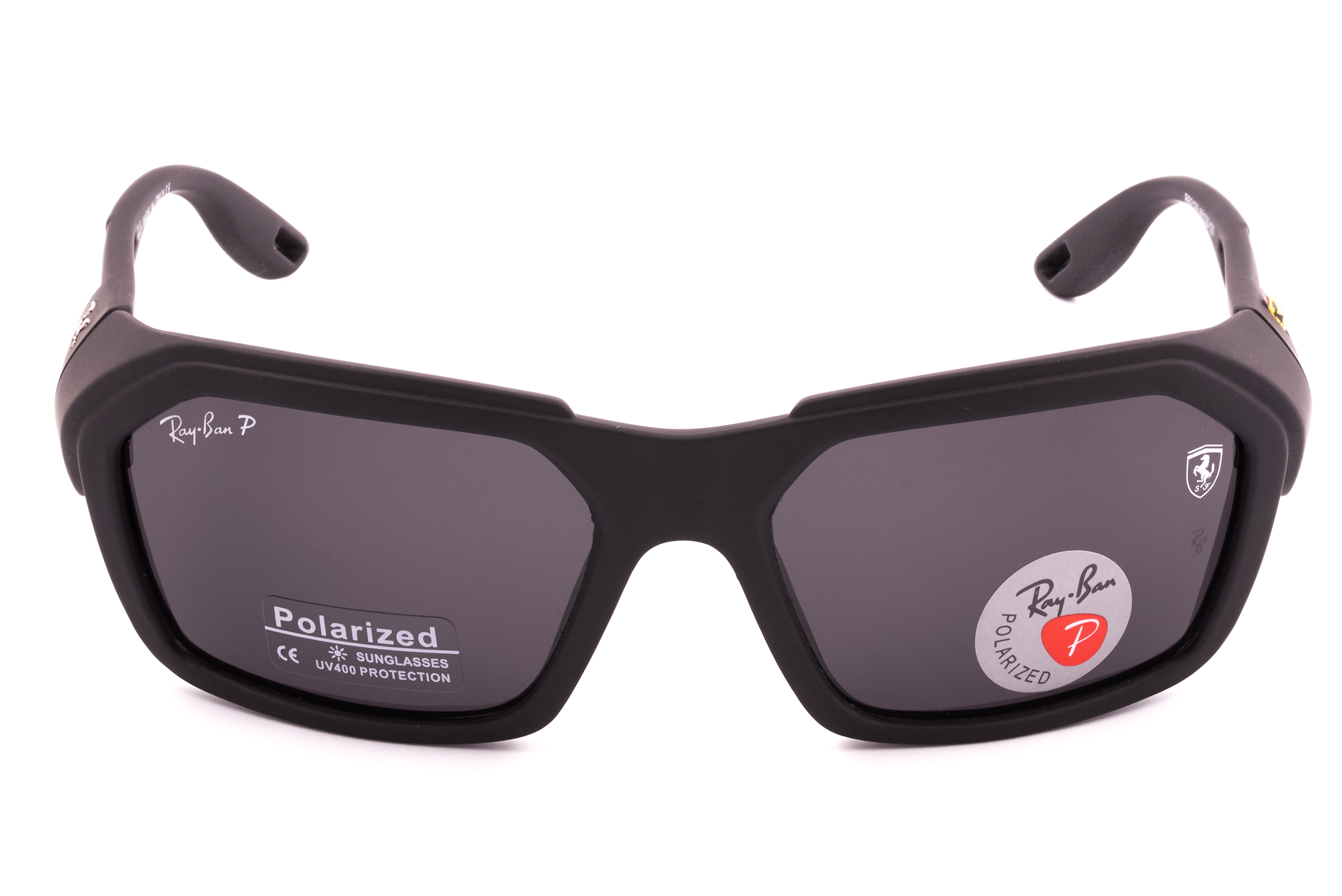 Ray-Ban Ferrari Polarized Sunglasses with Sport-Inspired Arm Design 09.