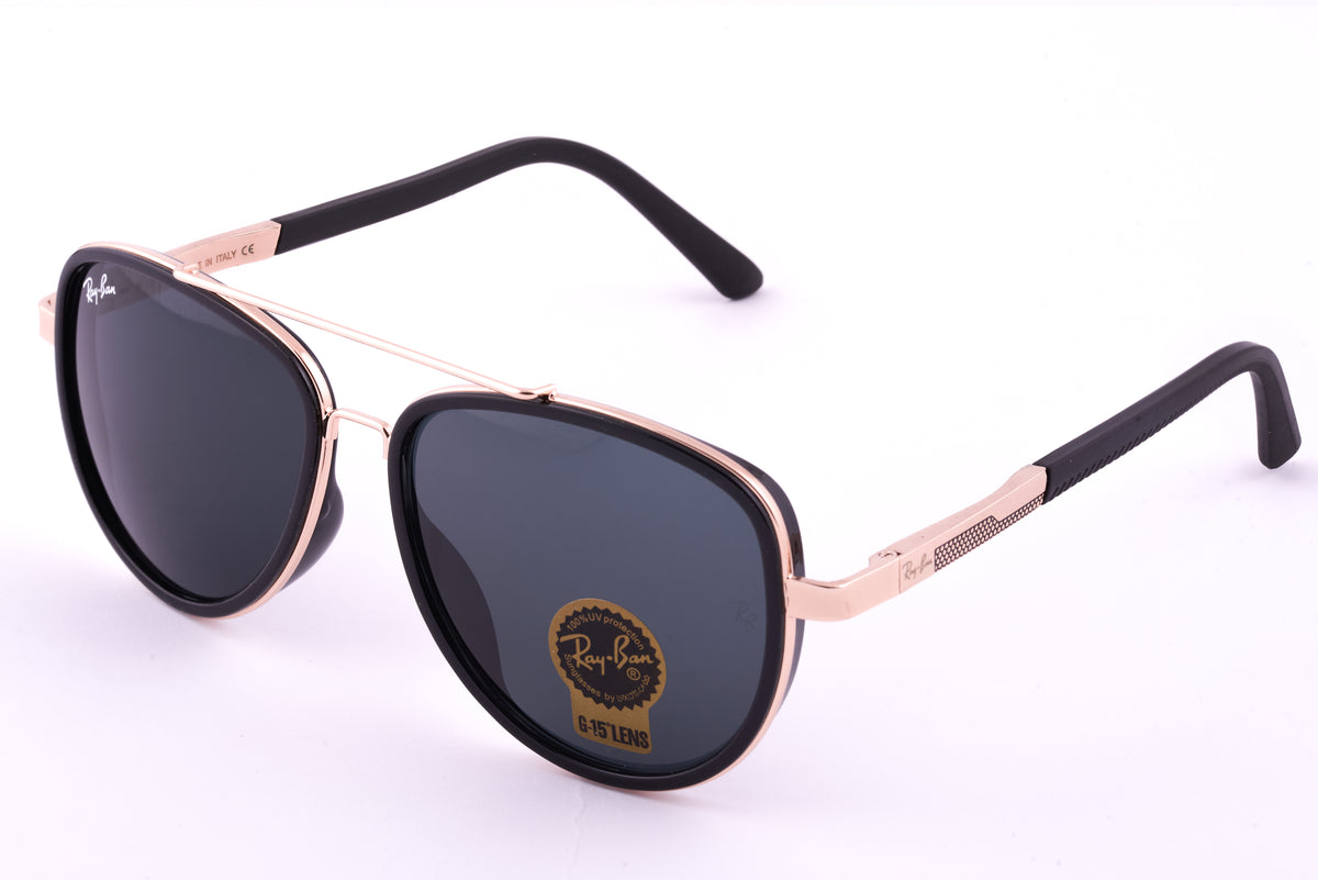 Ray-Ban G-15 Polarized Sunglasses with Signature Metal Frame 08.