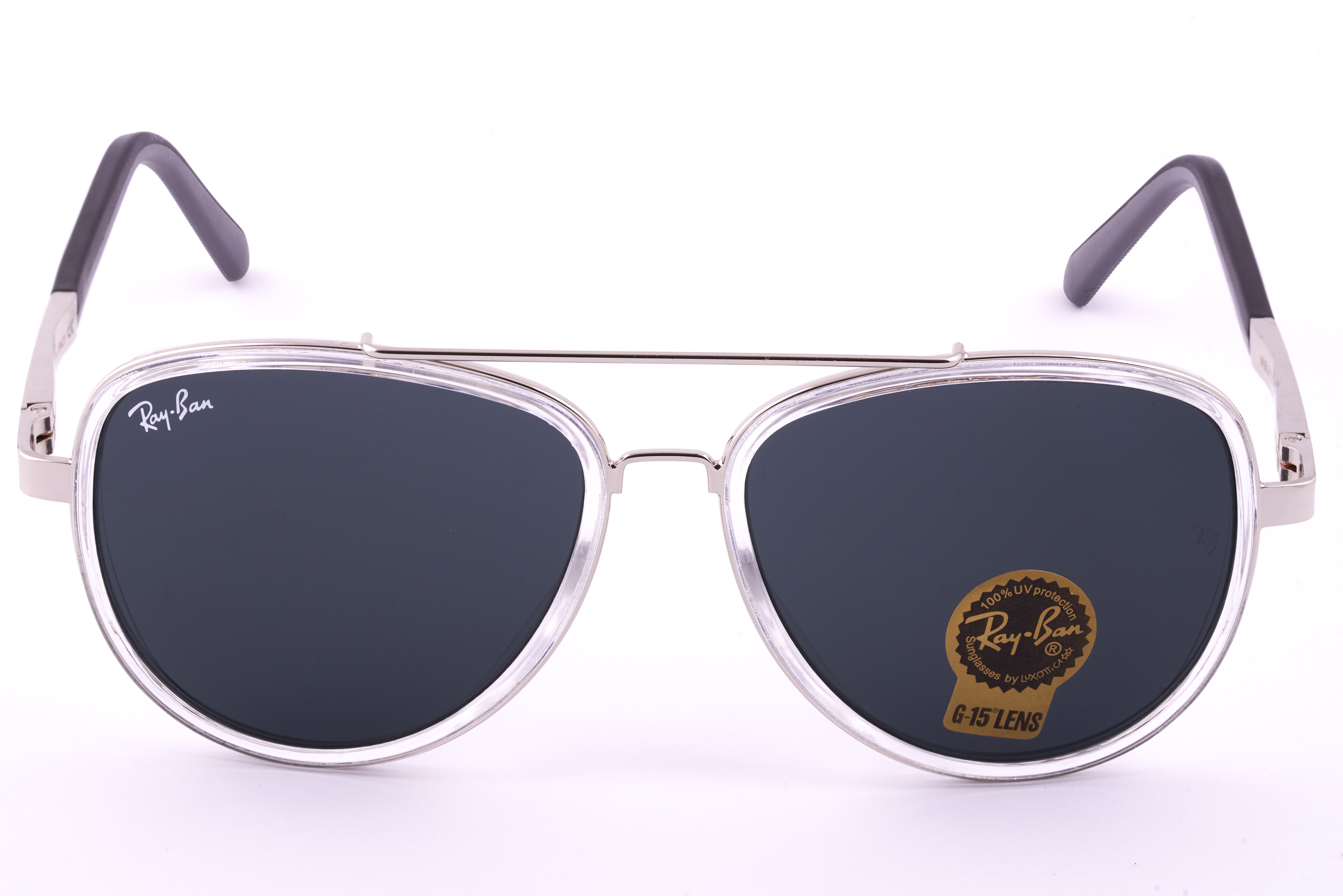 Ray-Ban G-15 Polarized Sunglasses with Signature Metal Frame 08.